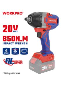 ΕΠΑΝΑΦΟΡΤΙΖΟΜΕΝΟ ΜΠΟΥΛΟΝΟΚΛΕΙΔΟ 20V-Li BL 850Nm SOLO** WP390213 WORKPRO (PROFI)