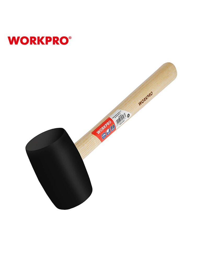 ΜΑΤΣΟΛΑ ΛΑΣΤΙΧΟ ΞΥΛΙΝΗ ΛΑΒΗ. 450gr (ΜΑΥΡΟ) WP241039 WORKPRO (PROFI)