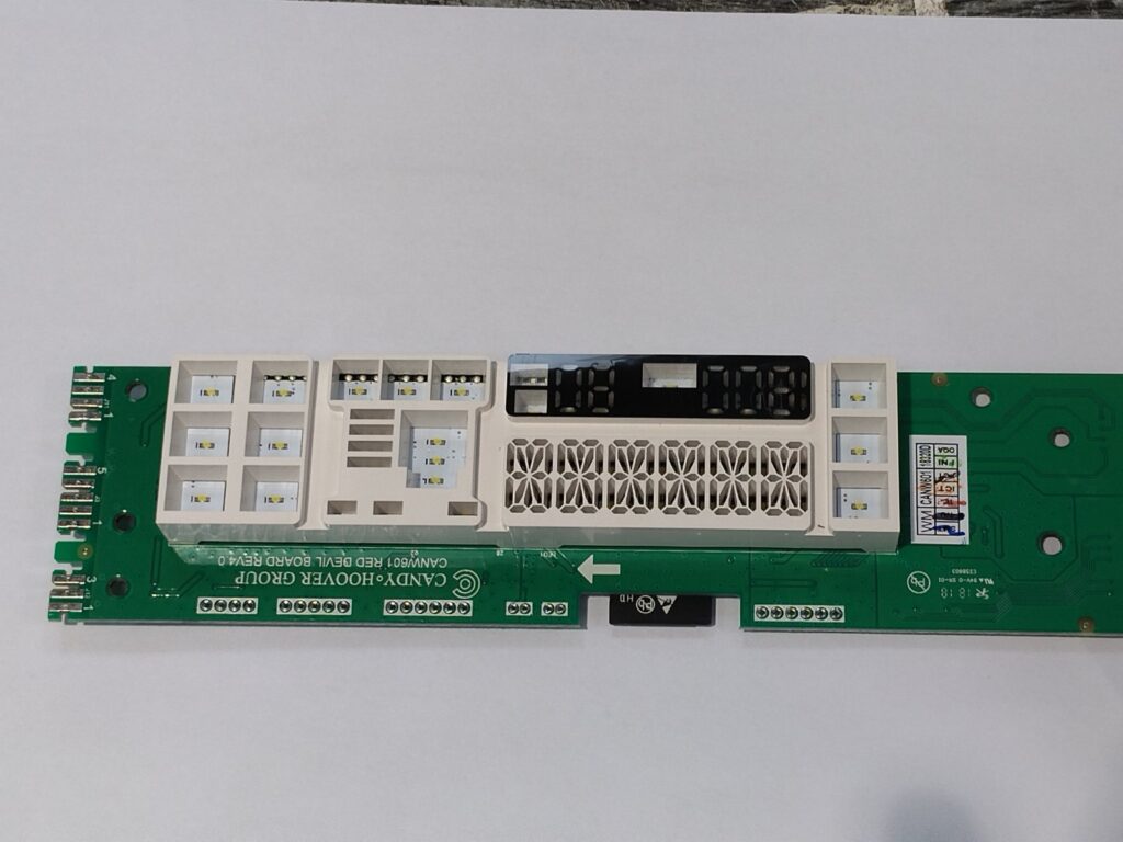 Πλακέτα ΚΑΝΤΡΑΝ πλυντηρίου ρούχων CANDY HOOVER 43022753 ORIGINAL
