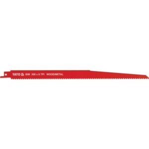 Λάμες σπαθόσεγας BIM 300 mm 6TPI σετ 2 τεμαχίων YATO YT-33935