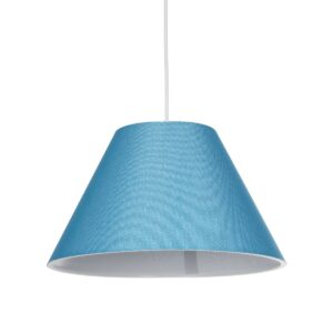 RIFT 203-0075 Μοντέρνο Κρεμαστό Φωτιστικό Οροφής με Ντουί 1 x E27 AC 220-240V IP20 - Μπλε - Μ35 x Π35 x Υ22.5cm