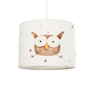 OWL 204-0017 Παιδικό Κρεμαστό Φωτιστικό Οροφής με Ντουί 1 x E27 AC 220-240V IP20 - Πολύχρωμο - Μ28 x Π28 x Υ24cm