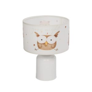 OWL 204-0024 Παιδικό Επιτραπέζιο Φωτιστικό Πορτατίφ με Ντουί 1 x E27 AC 220-240V IP20 - Πολύχρωμο - Μ24 x Π24 x Υ32cm