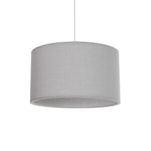 LOFTY 204-0093 Μοντέρνο Κρεμαστό Φωτιστικό Οροφής με Ντουί 1 x E27 AC 220-240V IP20 - Γκρι - Μ37 x Π37 x Υ21cm