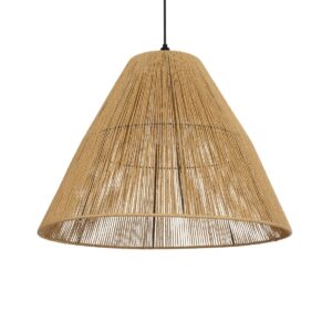 HUTT 205-0018 Boho Κρεμαστό Φωτιστικό Οροφής με Ντουί 1 x E27 AC 220-240V IP20 - Μπεζ - M50 x Π50 x Υ40cm
