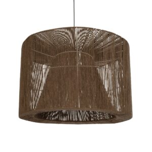 ZYLINDER 205-0023 Boho Κρεμαστό Φωτιστικό Οροφής με Ντουί 1 x E27 AC 220-240V IP20 - Καφέ - M80 x Π80 x Υ51cm