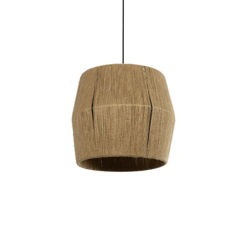 CONE 205-0057 Boho Κρεμαστό Φωτιστικό Οροφής με Ντουί 1 x E27 AC 220-240V IP20 - Μπεζ - M38 x Π38 x Υ34cm