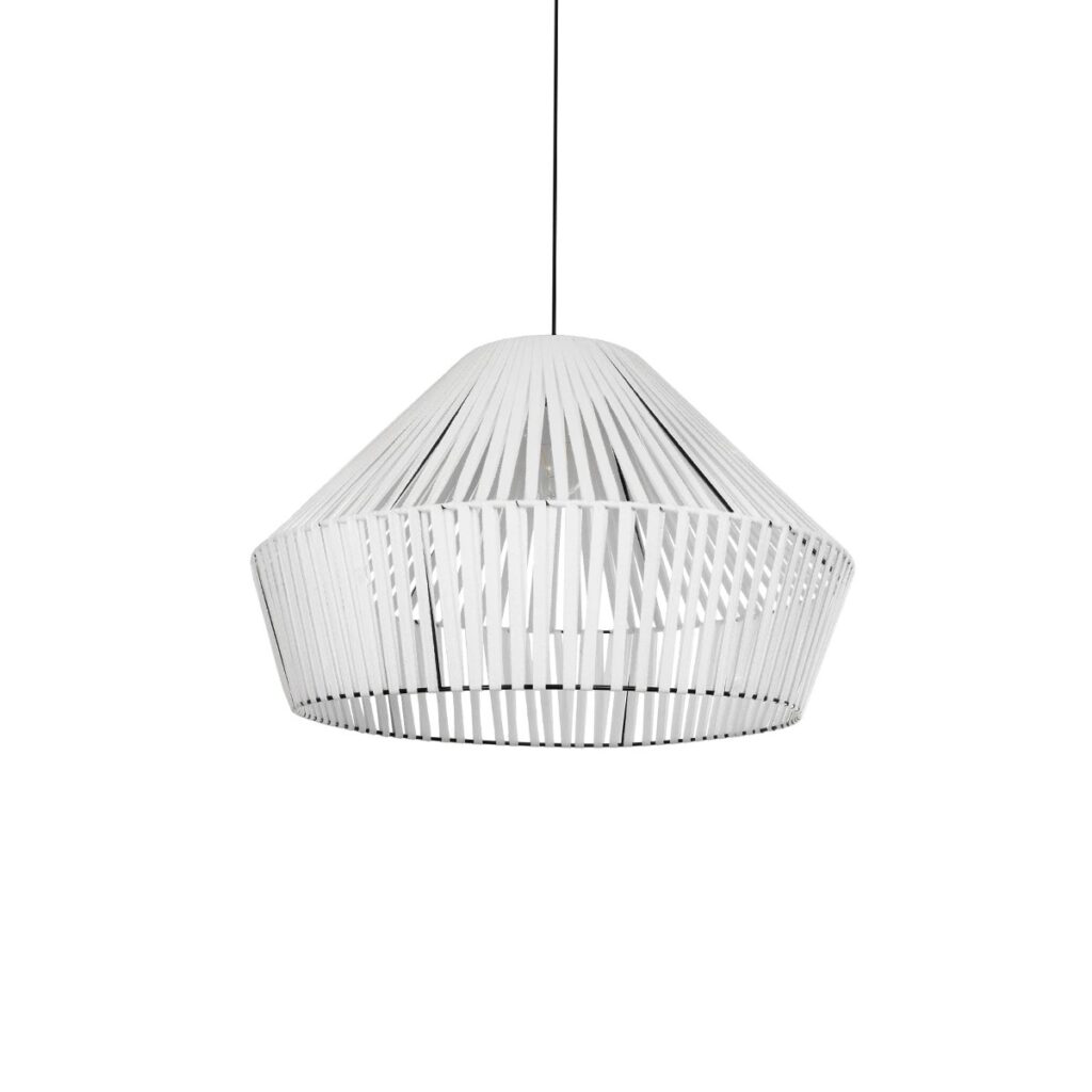 NUI 205-0064 Boho Κρεμαστό Φωτιστικό Οροφής με Ντουί 1 x E27 AC 220-240V IP20 - Λευκό - M60 x Π60 x Υ41cm