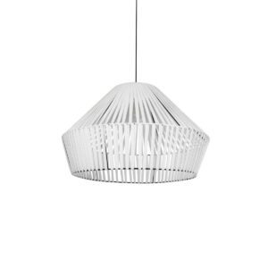 NUI 205-0064 Boho Κρεμαστό Φωτιστικό Οροφής με Ντουί 1 x E27 AC 220-240V IP20 - Λευκό - M60 x Π60 x Υ41cm