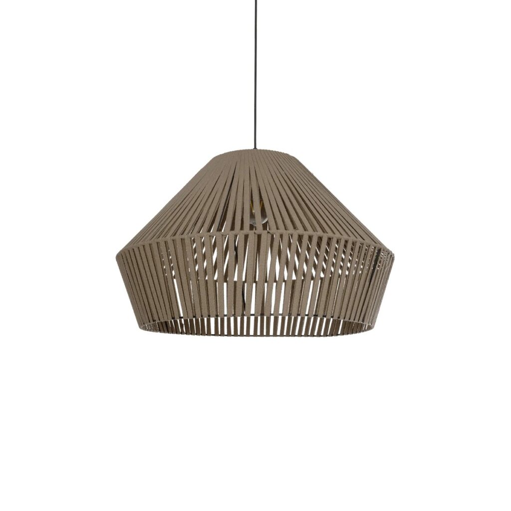 NUI 205-0068 Boho Κρεμαστό Φωτιστικό Οροφής με Ντουί 1 x E27 AC 220-240V IP20 - Μπεζ - M60 x Π60 x Υ41cm