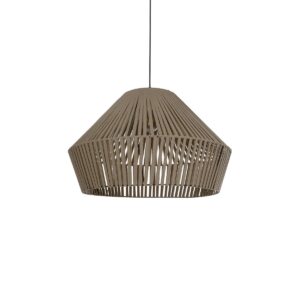 NUI 205-0068 Boho Κρεμαστό Φωτιστικό Οροφής με Ντουί 1 x E27 AC 220-240V IP20 - Μπεζ - M60 x Π60 x Υ41cm