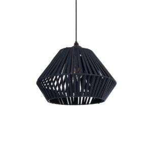 NUI 205-0071 Boho Κρεμαστό Φωτιστικό Οροφής με Ντουί 1 x E27 AC 220-240V IP20 - Μπλε - M36 x Π36 x Υ27cm