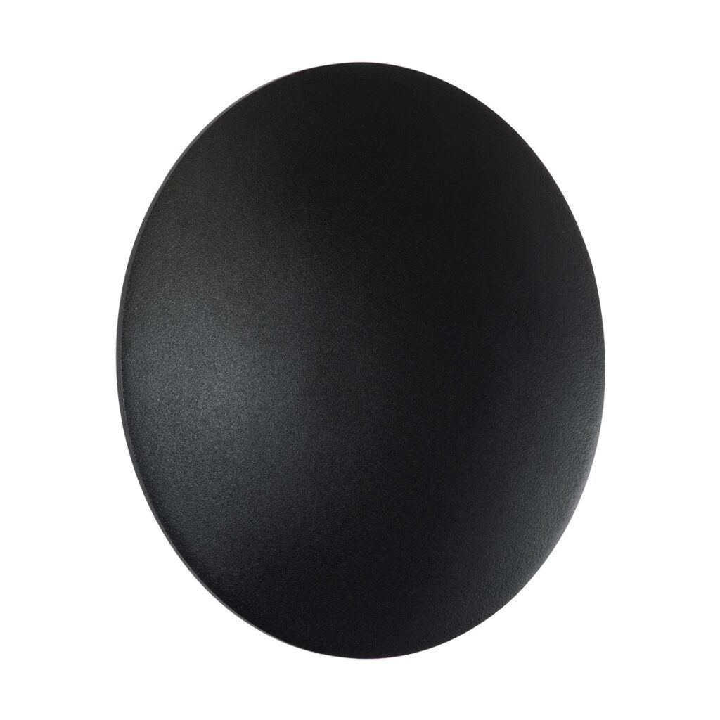 HELIO-R 60659 Μοντέρνο Φωτιστικό Τοίχου - Απλίκα LED 7W 700lm 120° AC 220-240V IP65 Θερμό Λευκό 2700K - Lumileds SMD Chip & TÜV SÜD Driver - Μαύρο Ματ - Μ16 x Π5 x Υ16cm - 5 Χρόνια Εγγύηση