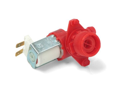 Βαλβίδα Ι 90°C Φ10,5mm ΖΕΣΤΟY ΝΕΡΟY KOKKINH πλυντηρίου ρούχων/ΠΙΑΤΩΝ ΓΕΝΙΚΗΣ ΧΡΗΣΗΣ/CANDY/HOOVER 41013617