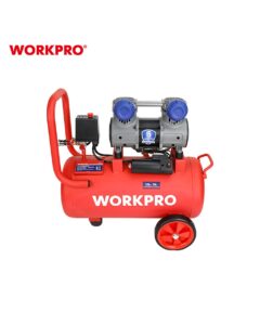ΑΕΡΟΣΥΜΠΙΕΣΤΗΣ ΧΩΡΙΣ ΛΑΔΙ (OIL-FREE) 24L 1,0HP 800W (ΧΑΜ. ΘΟΡΥΒΟΥ) WP425001 WORKPRO