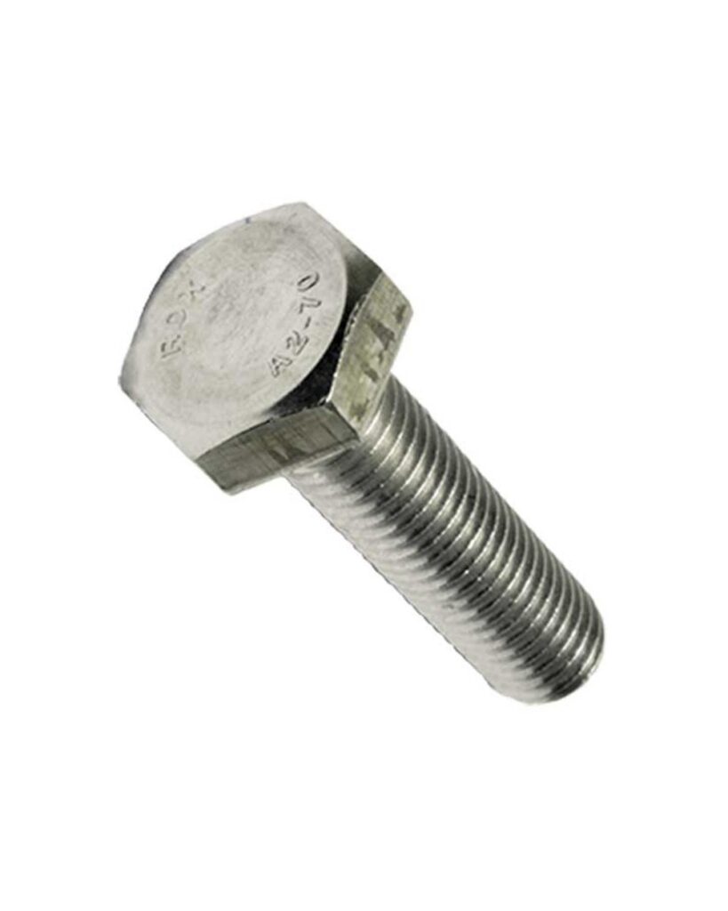 ΒΙΔΑ. INOX 6x 50 DIN 933 (ΕΞΑΓΩΝΕΣ)