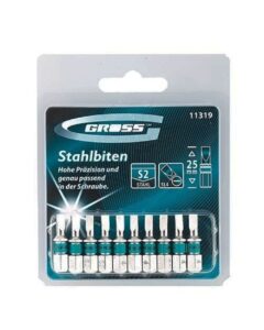 ΜΥΤΕΣ ΙΣΙΕΣ ΑΠΛΕΣ SL4.0 x 25mm ΣΕΤ 10τμχ GROSS 11319 (ΚΑΡΤΕΛΑ)
