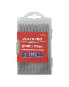 ΜΥΤΕΣ PH ΑΠΛΕΣ 2.0 x100mm ΜΑΓΝΗΤΙΚΕΣ ΣΕΤ 10τμχ ΛΕΠΤΟ ΣΤΕΛΕΧΟΣ WP408064 WORKPRO (ΚΑΡΤΕΛΑ)