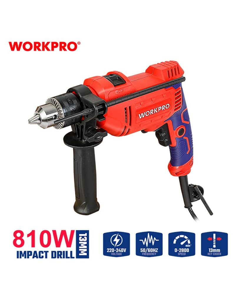 ΔΡΑΠΑΝΟ ΚΡΟΥΣΤΙΚΟ ΗΛΕΚΤΡΙΚΟ 810W WP470205 WORKPRO (PROFI)