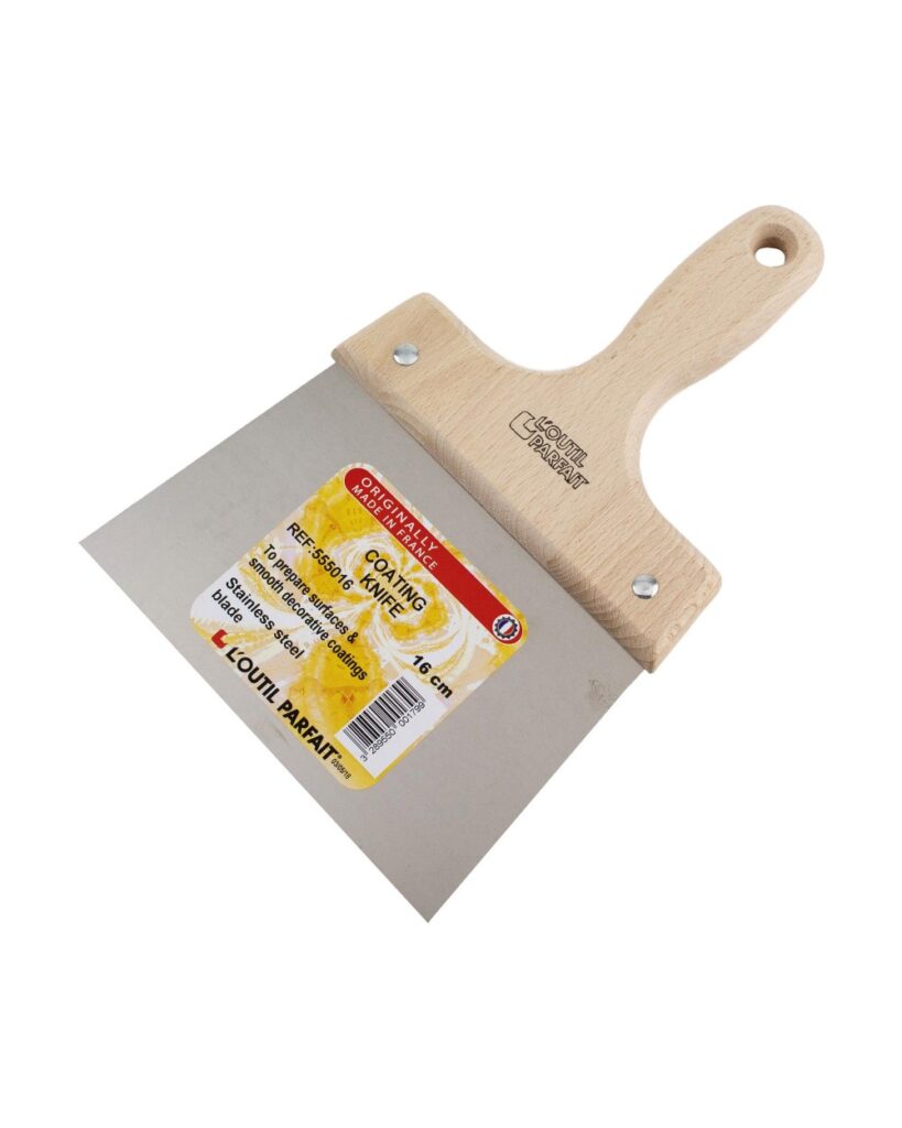 ΣΠΑΤΟΥΛΑ INOX 555/18 ΞΥΛΙΝΗ ΛΑΒΗ L'OUTIL