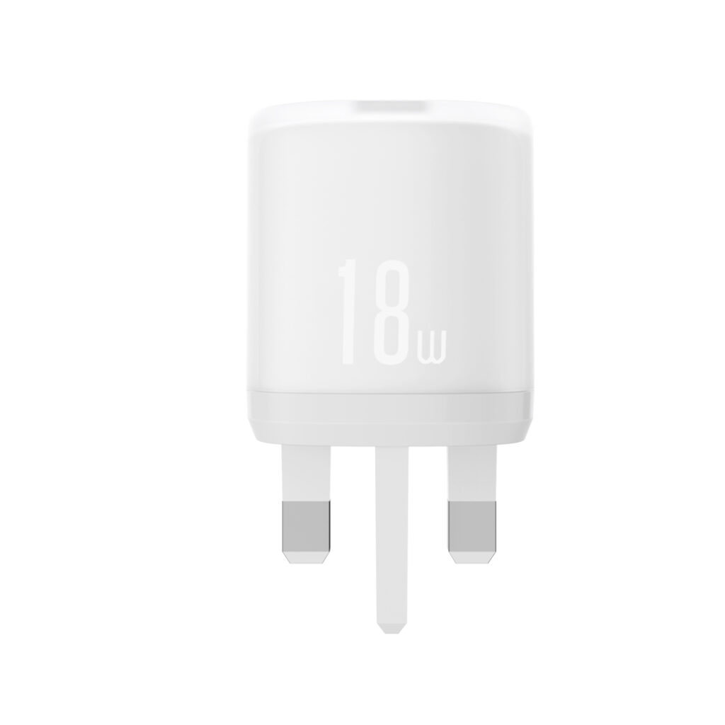 XO L157(UK) QC3.0 18W Φορτιστής Λευκό