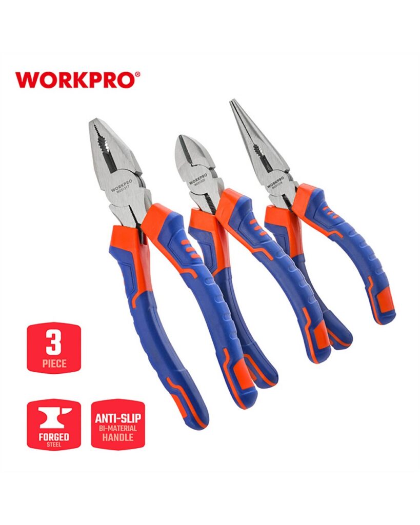 ΣΕΤ ΕΡΓΑΛΕΙΩΝ ΧΕΙΡΟΣ 3τμχ WP201007 WORKPRO (ΚΑΡΤΕΛΑ)