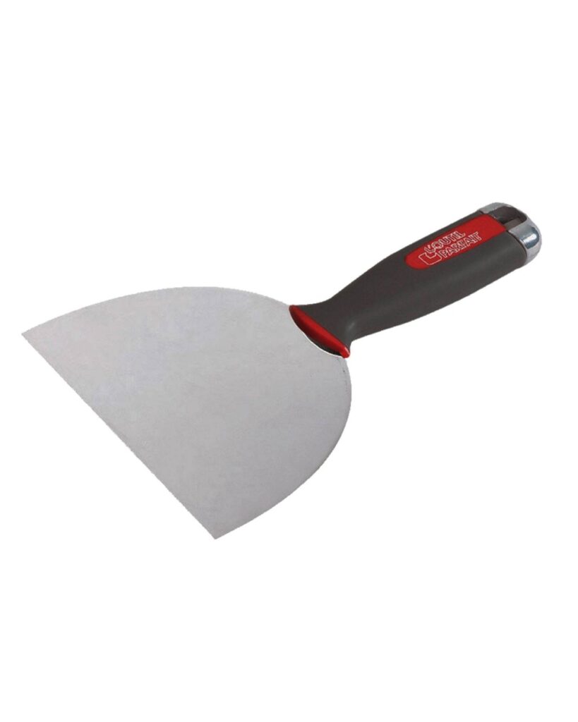 ΣΠΑΤΟΥΛΑ ΓΥΨΟΣΑΝΙΔΑΣ INOX 8cm ΠΛΑΣΤΙΚΗ ΛΑΒΗ 2613008 L'OUTIL