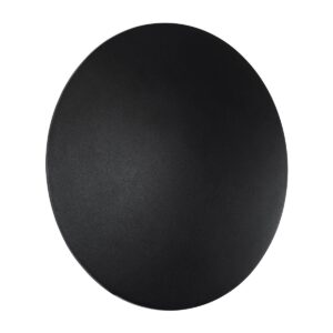 HELIO-R 60494 Μοντέρνο Φωτιστικό Τοίχου - Απλίκα LED 12W 1320lm 120° AC 220-240V IP65 Φυσικό Λευκό 4500K - Lumileds SMD Chip & TÜV SÜD Driver - Μαύρο Ματ - Μ26 x Π26 x Υ5cm - 5 Χρόνια Εγγύηση