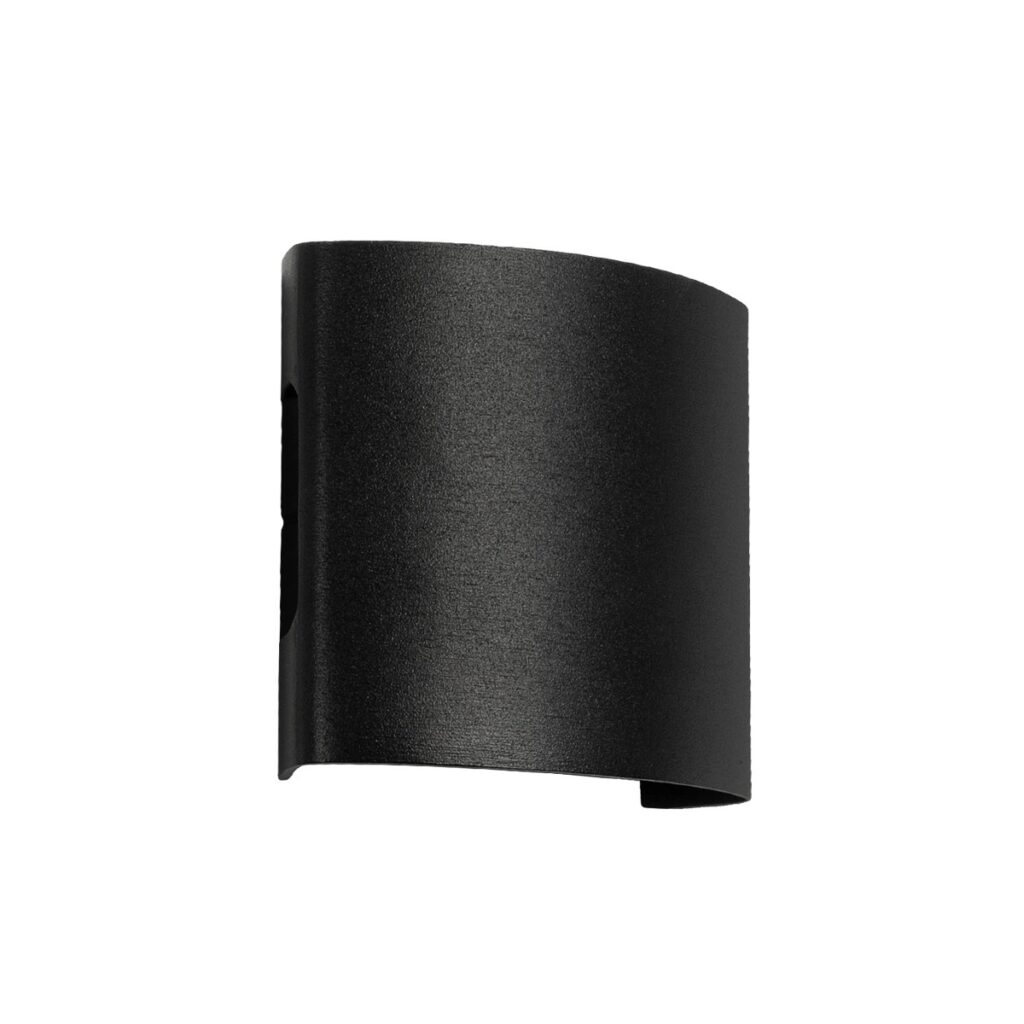 SIXOAD 60676 Μοντέρνο Φωτιστικό Τοίχου - Απλίκα LED 4W 400lm 30° AC 220-240V IP65 Θερμό Λευκό 2700K - CREE XPE Chip & TÜV SÜD Driver - Μαύρο Ματ - Μ8.5 x Π3.5 x Υ8cm - 5 Χρόνια Εγγύηση