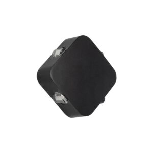 LUZ 60688 Μοντέρνο Φωτιστικό Τοίχου - Απλίκα LED 8W 800lm 10° AC 220-240V IP65 Θερμό Λευκό 2700K - CREE XPE Chip & TÜV SÜD Driver - Μαύρο Ματ - Μ13.5 x Π4.5 x Υ13.5cm - 5 Χρόνια Εγγύηση
