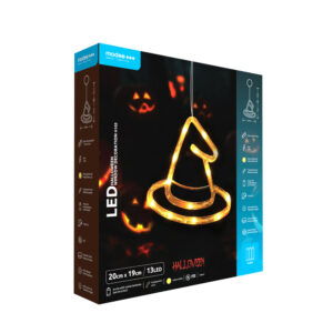 Modee Halloween LED διακοσμητικό παραθύρου καπέλο μάγισσας H103