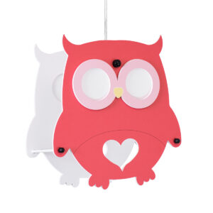 OWL 61576 Παιδικό Κρεμαστό Φωτιστικό Οροφής με Ντουί 1 x E27 AC 220-240V IP20 - Πολύχρωμο - Μ29.5 x Π15.5 x Υ30.5cm
