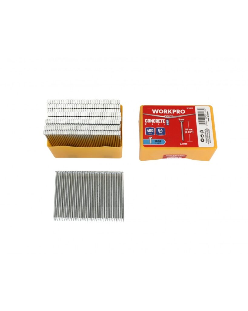 ΠΡΟΚΕΣ ΚΑΡΦΩΤΙΚΟΥ ΑΕΡΟΣ τύπος GA14 64mm WP409218 (ST64) WORKPRO (ΠΑΚΟ 400τμχ) (ΚΑΡΤΕΛΑ) (PROFI)