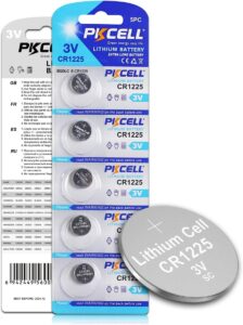 Pkcell CR1225 Μπαταρίες Κουμπιά Λιθίου 3,0V  5τμχ