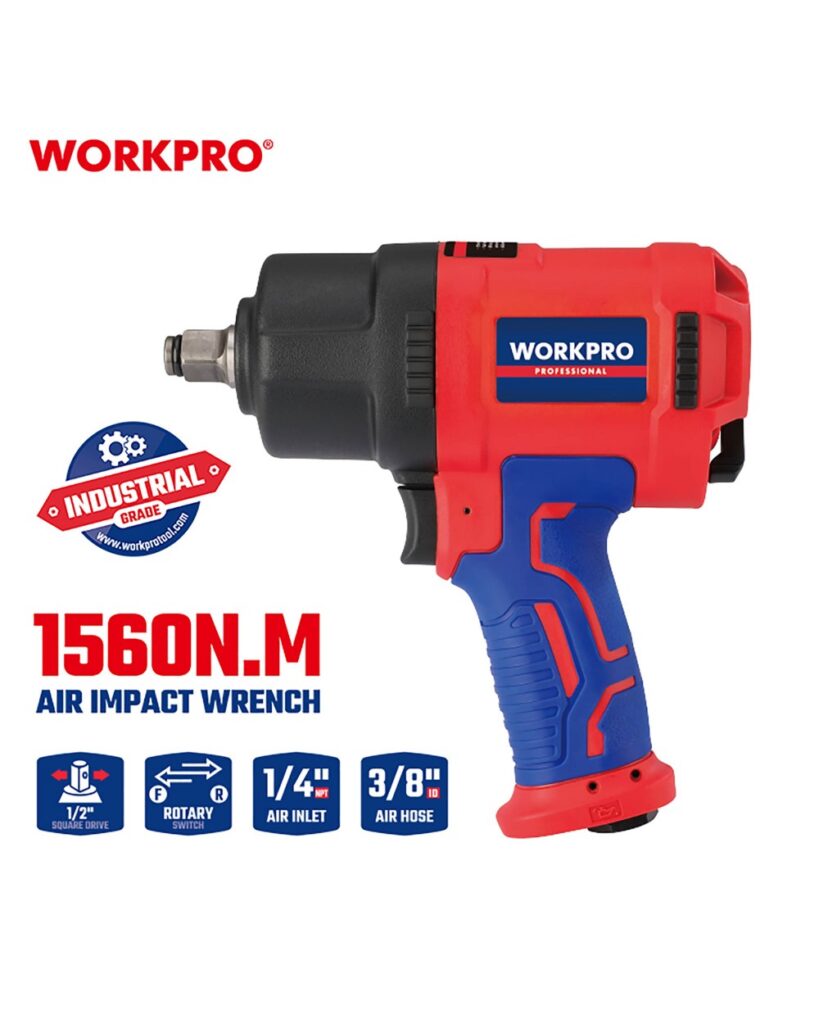 ΑΕΡΟΚΛΕΙΔΟ 1/2'' 1560Nm WP510003 WORKPRO (PROFI)