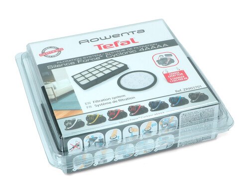 Φίλτρα ηλεκτρικής σκούπας KIT ΗΕΡΑ ΑΕΡΑ ROWENTA SILENCE FORCE CYCLONIC ZR903701 ORIGINAL