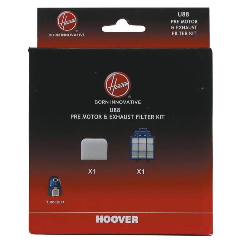 Φίλτρα ηλεκτρικής σκούπας (ΣΕΤ) HOOVER TELIOS EXTRA U88 35601868 ORIGINAL