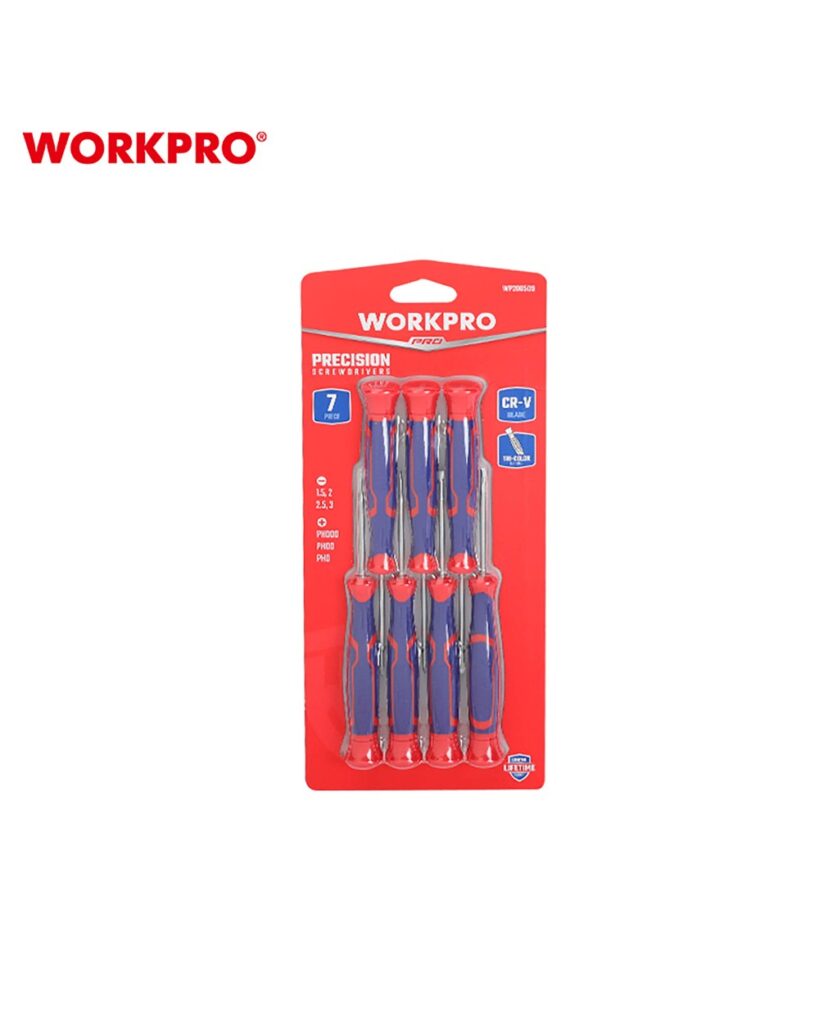ΚΑΤΣΑΒΙΔΙΑ ΣΕΤ 7τμχ ΑΚΡΙΒΕΙΑΣ WP200509 WORKPRO (PROFI) (ΚΑΡΤΕΛΑ)