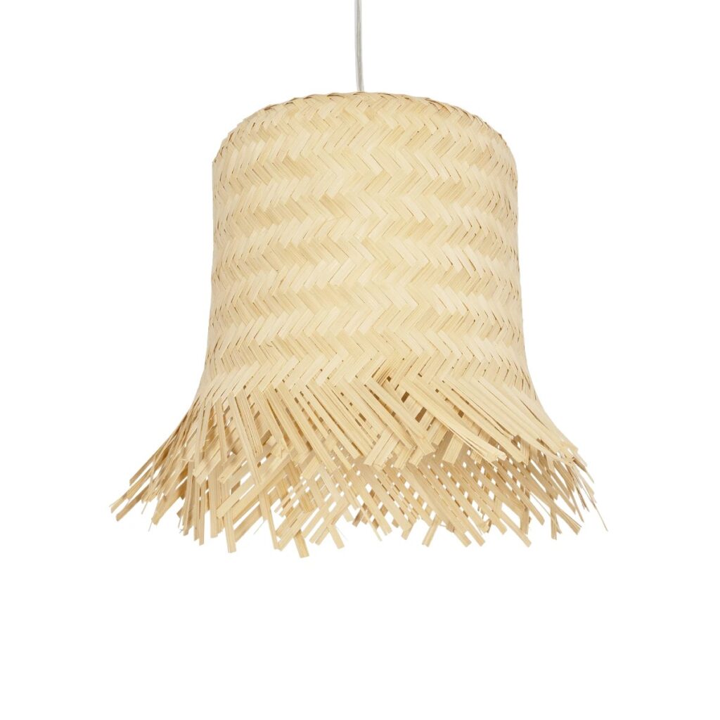 HAWAII 999-0125 Boho Κρεμαστό Φωτιστικό Οροφής με Ντουί 1 x E27 AC 220-240V IP20 - Μπεζ - Μ30 x Π30 x Υ30cm