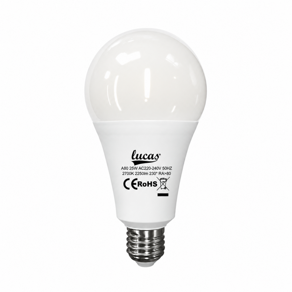 ΛΑΜΠΑ  LED 25W E27 3000K  A95 - Lucas AA625 A95