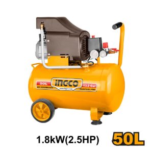 Αεροσυμπιεστής 50 Lit 2.5HP 1800W - INGCO AC255016