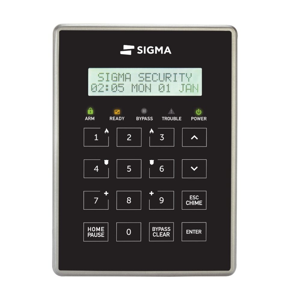 Πληκτρολόγιο συναγερμού Sigma Security AEOLUS KP/B
