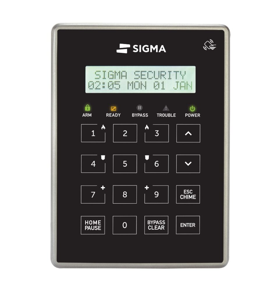 Πληκτρολόγιο συναγερμού Sigma Security AEOLUS KP RFID/Β