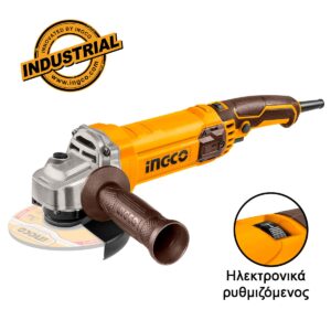 Ηλεκτρικός Γωνιακός Τροχός 1100W 125mm - INGCO AG1100385E