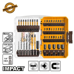 Μύτες Impact 1/4" Hex Σετ 49 τεμ. - INGCO AKDL24906