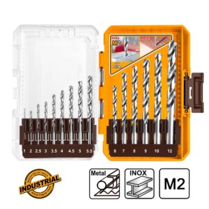 Τρυπάνια Μετάλλου M2 HSS Cobalt Σετ 15 τεμ. - INGCO AKDL51508