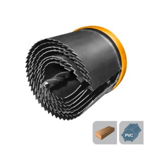Ποτηροτρύπανα Κοπής Ξύλου Σετ 7 τεμ 26-63mm - INGCO AKHS702