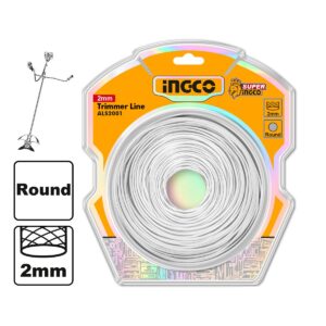 Μεσινέζα Στρογγυλή 2mm x 120m - INGCO ALS2001
