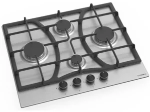 Calfer BF071 Εντοιχιζόμενη εστία αερίου 4 εστιών - Inox