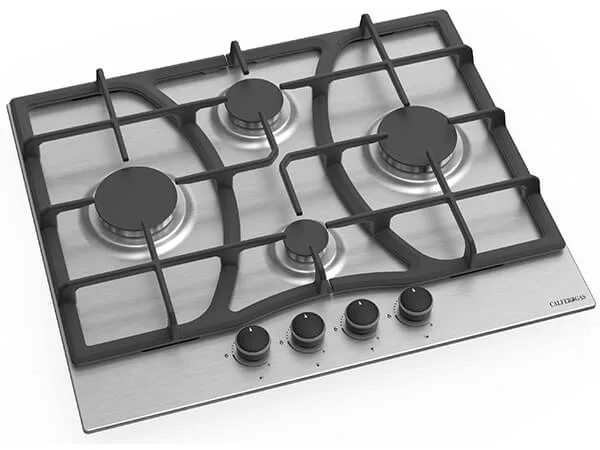 Calfer BF071 Εντοιχιζόμενη εστία αερίου 4 εστιών - Inox
